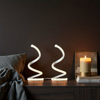 Conjunto de 1/2 peças Lâmpada de Mesa Clássica Retro Criativa - Lâmpada de Mesa LED, Lâmpada Noturna de Luz Ajustável, Lâmpada de Cabeceira, Lâmpada Decorativa de Entrada, Adequada para Decoração de Quarto, Sala de Estudo, Lâmpada de Leitura, Lâmpada de Mesa Pequena LED Criativa Estilo Europeu e