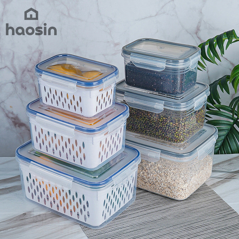 Local Delivery BR | Shipping-Set of 3 Sizes-Drainage Basket for Refrigerator (Small+Medium+Large) with Adjustable Valve - Stackable, Portable for Snacks, Food Organizer, Christmas Party.