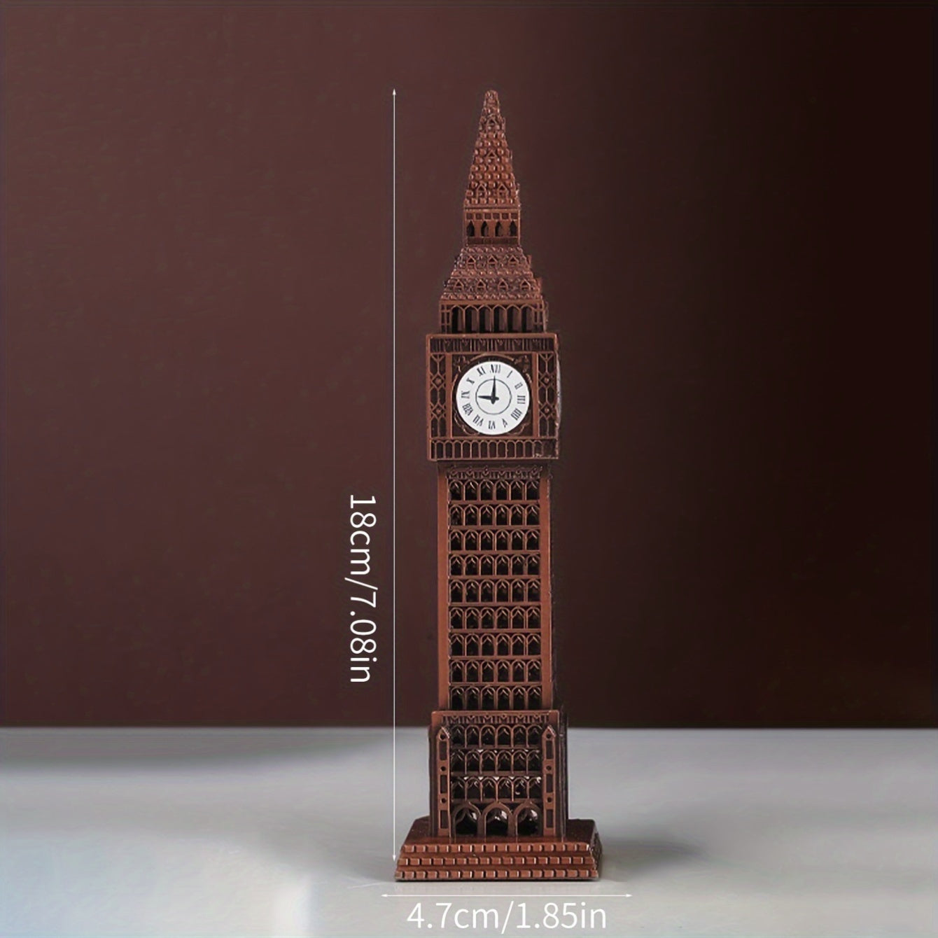 1pc of The World-Famous Landmark Model of Big Ben in London, UK, Suitable for Home, Office, Or Display on a Desk