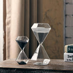 5-Minute Diamond Hourglass Timer Home Decor - Creative Gift for Friends and Family