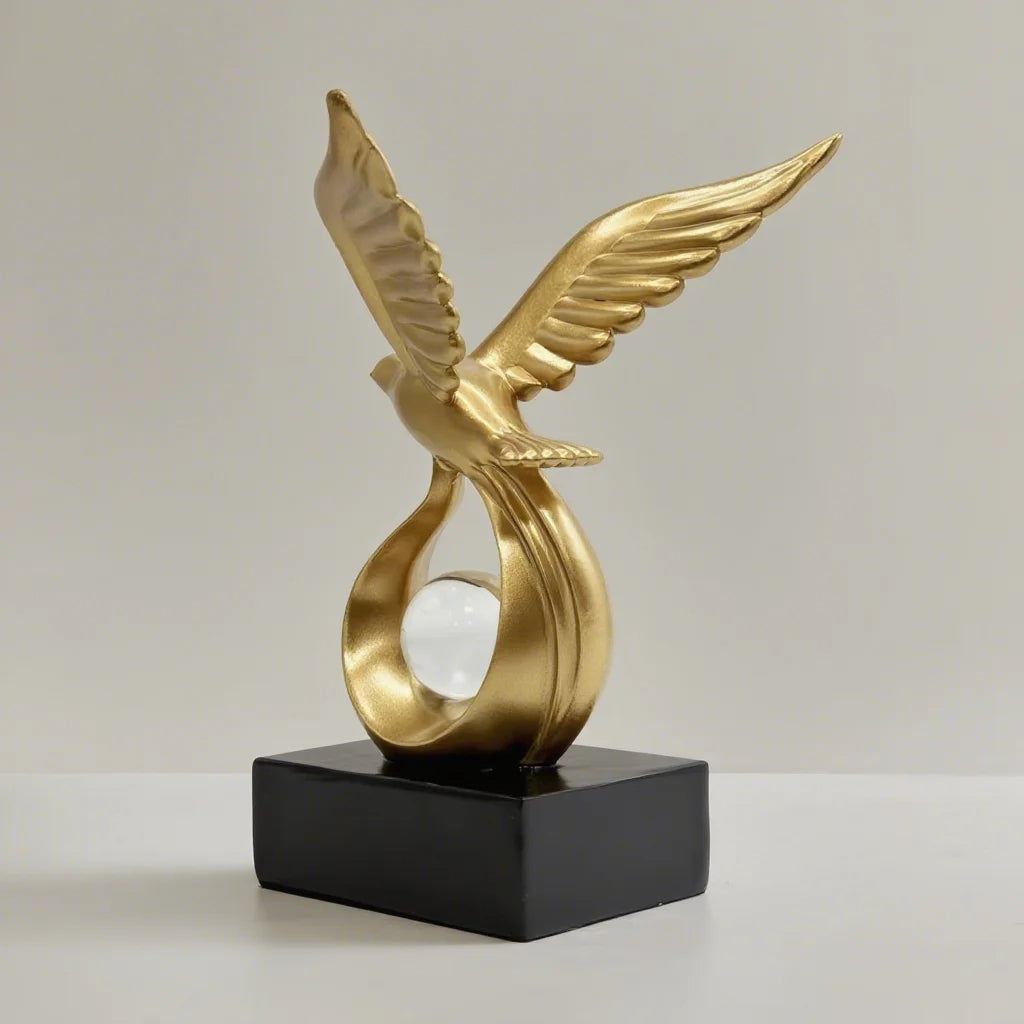 Escultura Decorativa de Luxo