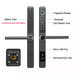 Fechadura Biométrica TTLock para Portas de Vidro
