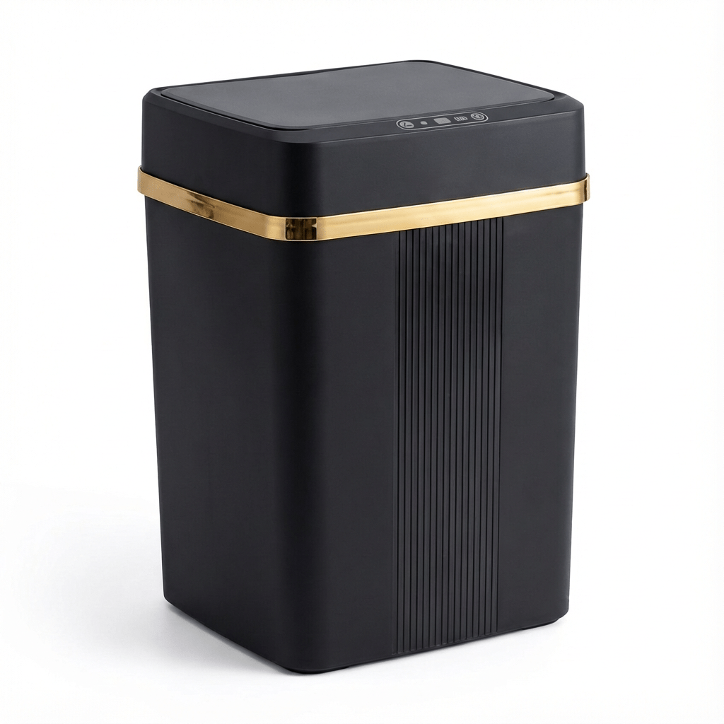 Lixeira Inteligente Automática Sofisticada Sensor 18 Litros