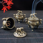 1 Peça Suporte de Incenso Tigre, Aumenta a Atmosfera "Feroz" - Perfeito para Salas de Estudo, Escritórios, Salas de Estar, Salões de Chá; Adequado para Yoga, Meditação, Item Decorativo de Colecionador; Presente Estiloso para Pais, Namorados e Entusiastas de Chá; Ideal para Natal, Halloween, Páscoa, Hanukkah, Ação de Graças