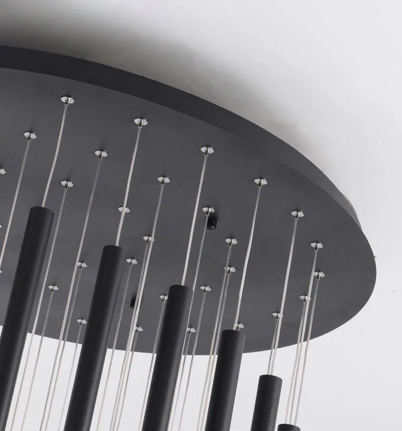 Lustre LED Moderno para Escadas e Salas de Estar