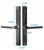 Fechadura Biométrica TTLock para Portas de Vidro