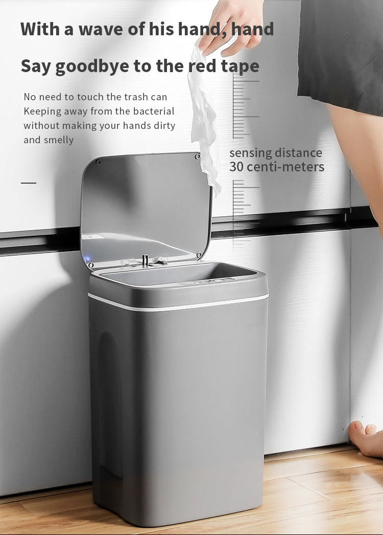 Lixeira Automática com Sensor de 16 Litros
