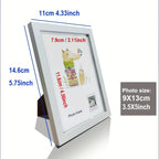 1 moldura de foto de madeira artesanalmente feita