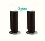 Set of 2 Durable Magnetic Door Stoppers - Easy to Install Without Drilling, Adhesive Backing, Protects Doors from Collisions, Available in Black, White, And Gray, Featuring a Unique Design, And Can Be Firmly Secured