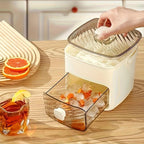 Portable Household Layer Ice Cube with Storage Bin ＆ Lid