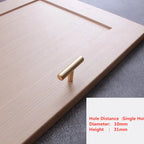 Puxadores Modernos Pearl Golden para Móveis