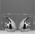 Esculturas Decorativas Modernas em Cerâmica