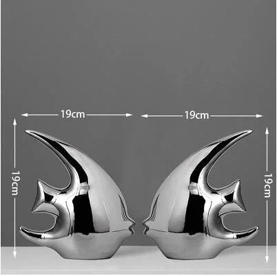 Esculturas Decorativas Modernas em Cerâmica