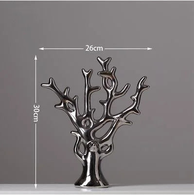 Esculturas Decorativas Modernas em Cerâmica