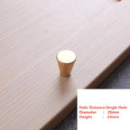 Puxadores Modernos Pearl Golden para Móveis