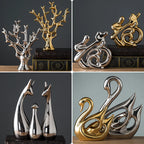 Esculturas Decorativas Modernas em Cerâmica