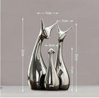 Esculturas Decorativas Modernas em Cerâmica