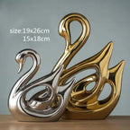 Esculturas Decorativas Modernas em Cerâmica