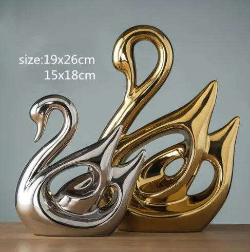 Esculturas Decorativas Modernas em Cerâmica