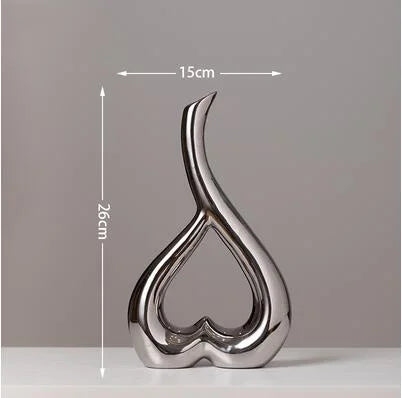 Esculturas Decorativas Modernas em Cerâmica