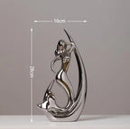 Esculturas Decorativas Modernas em Cerâmica