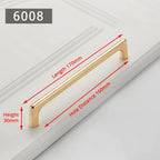 Puxadores Dourados Pérola para Móveis