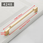 Puxadores Dourados Pérola para Móveis