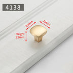 Puxadores Dourados Pérola para Móveis