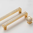 Puxadores Dourados Pérola para Móveis