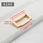 Puxadores Dourados Pérola para Móveis