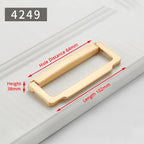 Puxadores Dourados Pérola para Móveis