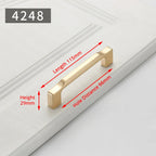 Puxadores Dourados Pérola para Móveis