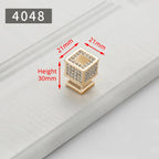 Puxadores Dourados Pérola para Móveis