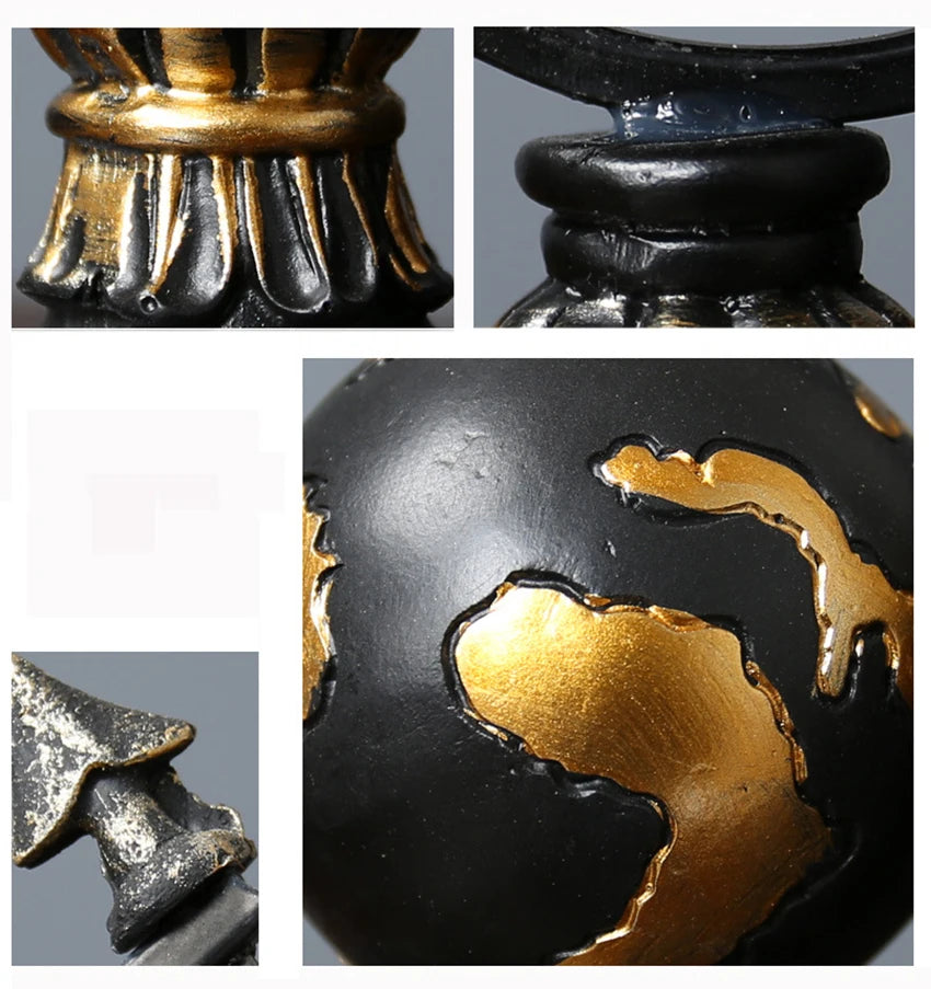 Aparador de Livros em Resina Decorativa