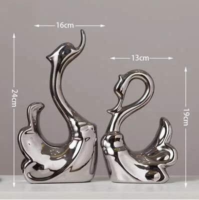 Esculturas Decorativas Modernas em Cerâmica