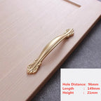 Puxadores Modernos Pearl Golden para Móveis