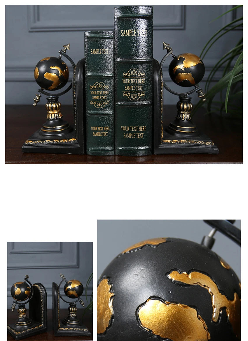 Aparador de Livros em Resina Decorativa