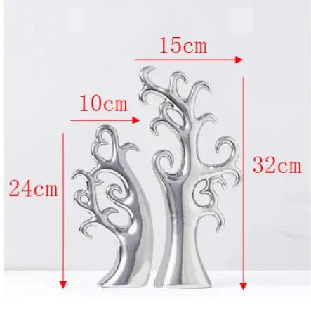 Esculturas Decorativas Modernas em Cerâmica