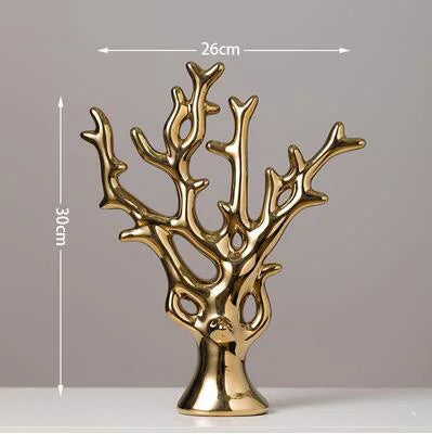 Esculturas Decorativas Modernas em Cerâmica