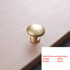 Puxadores Modernos Pearl Golden para Móveis