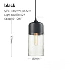 Luminária Pendente de Vidro Nordic Modern