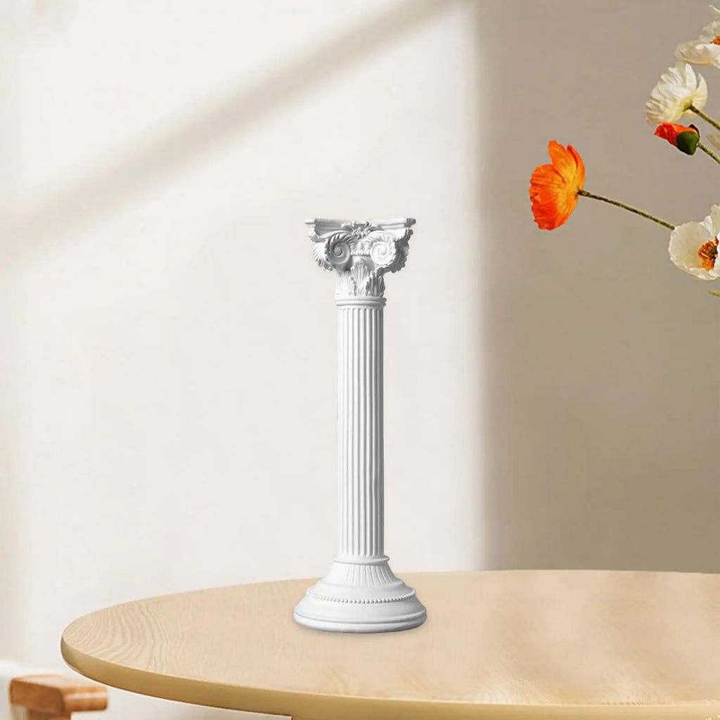 Coluna Grega Decorativa em Resina