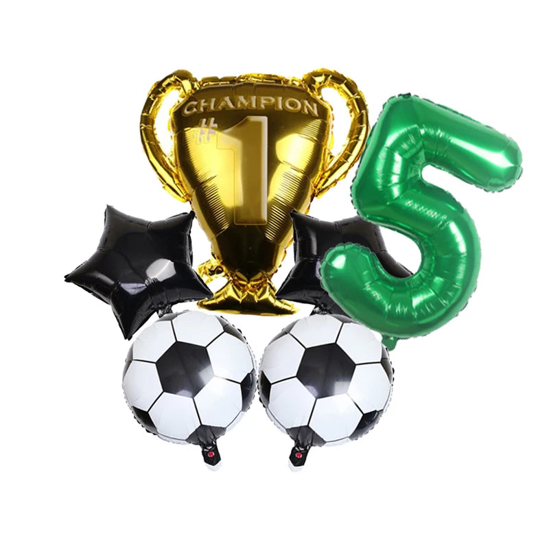 Balões de Decoração Futebol com Troféu
