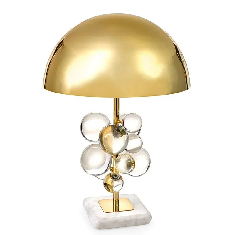 Luminária de Mesa Cristal Pós-Moderno Luxuoso