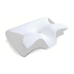 Travesseiro Ergonômico de Espuma Viscoelástica para Alívio Cervical