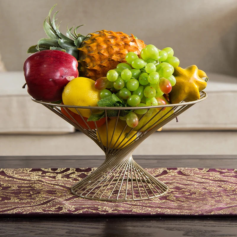 Fruteira Luxuosa e Criativa para Sala de Estar