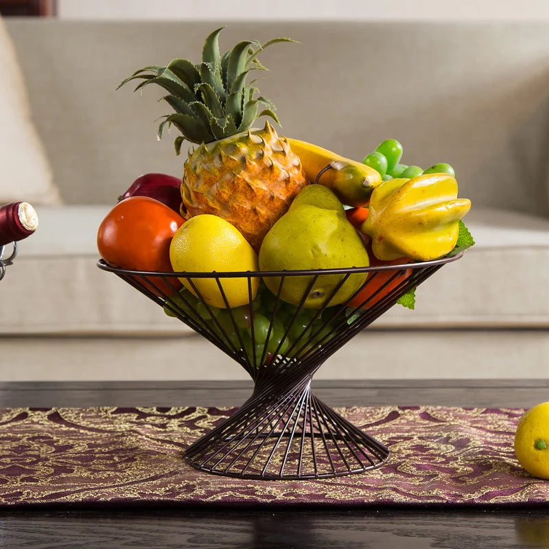 Fruteira Luxuosa e Criativa para Sala de Estar