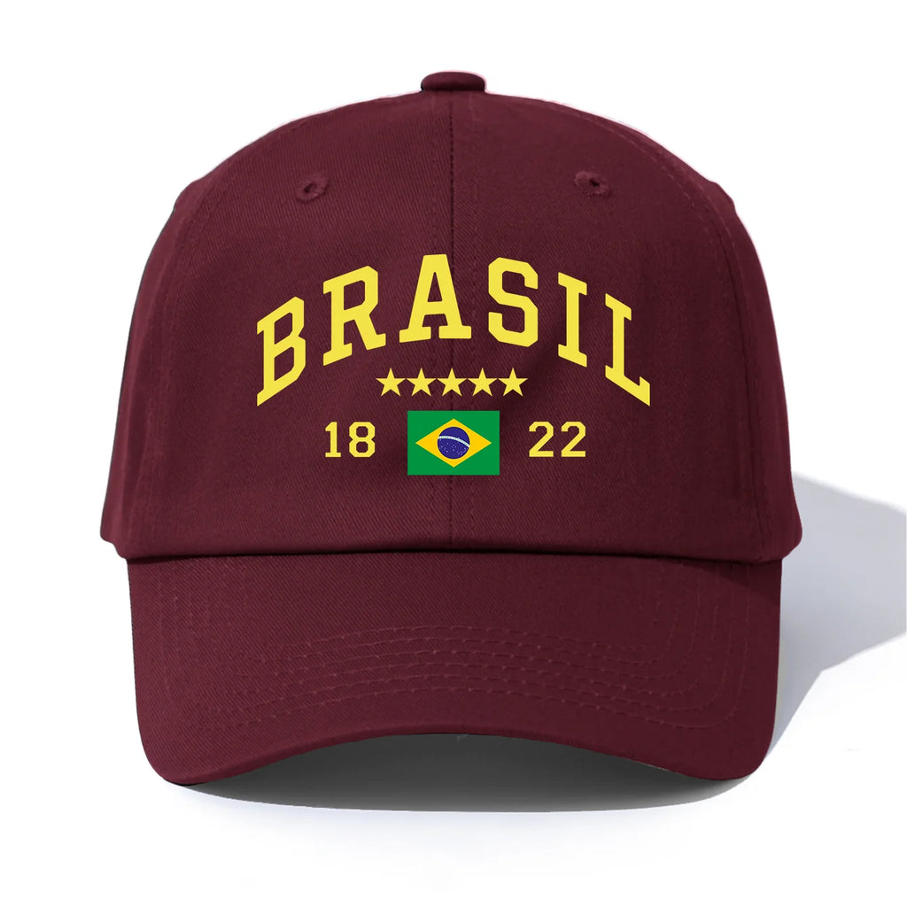 Boné Brasil Retrô Minimalista