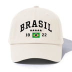 Boné Brasil Retrô Minimalista