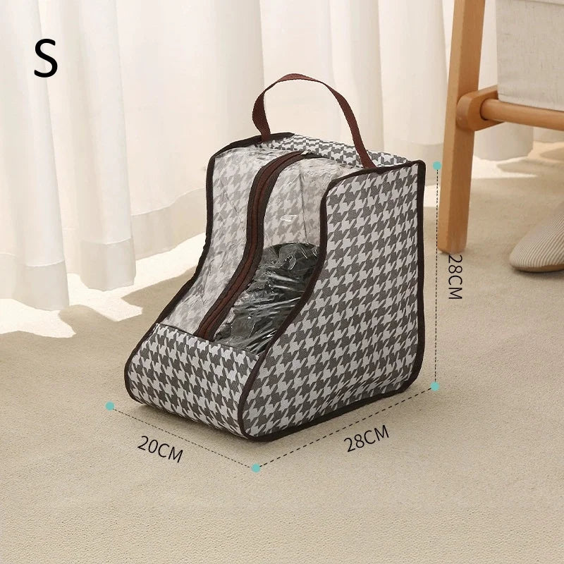 Bolsa Protetora para Botas com Visor Transparente